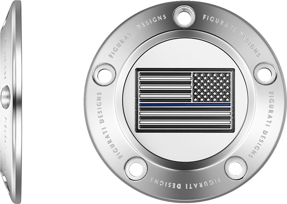 Figurati Designs Cover Timing 5H Am - Blue Stainless Steel