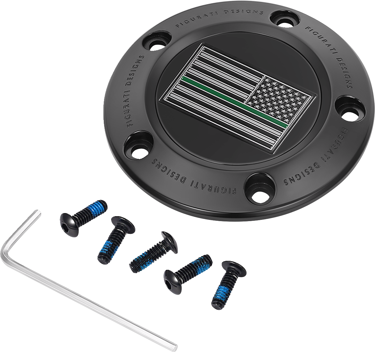 Figurati Designs Cover Timing 5H Am Gl - Black