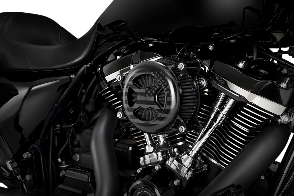 VANCE & HINES VO2 America Air Cleaner - Freedom Black