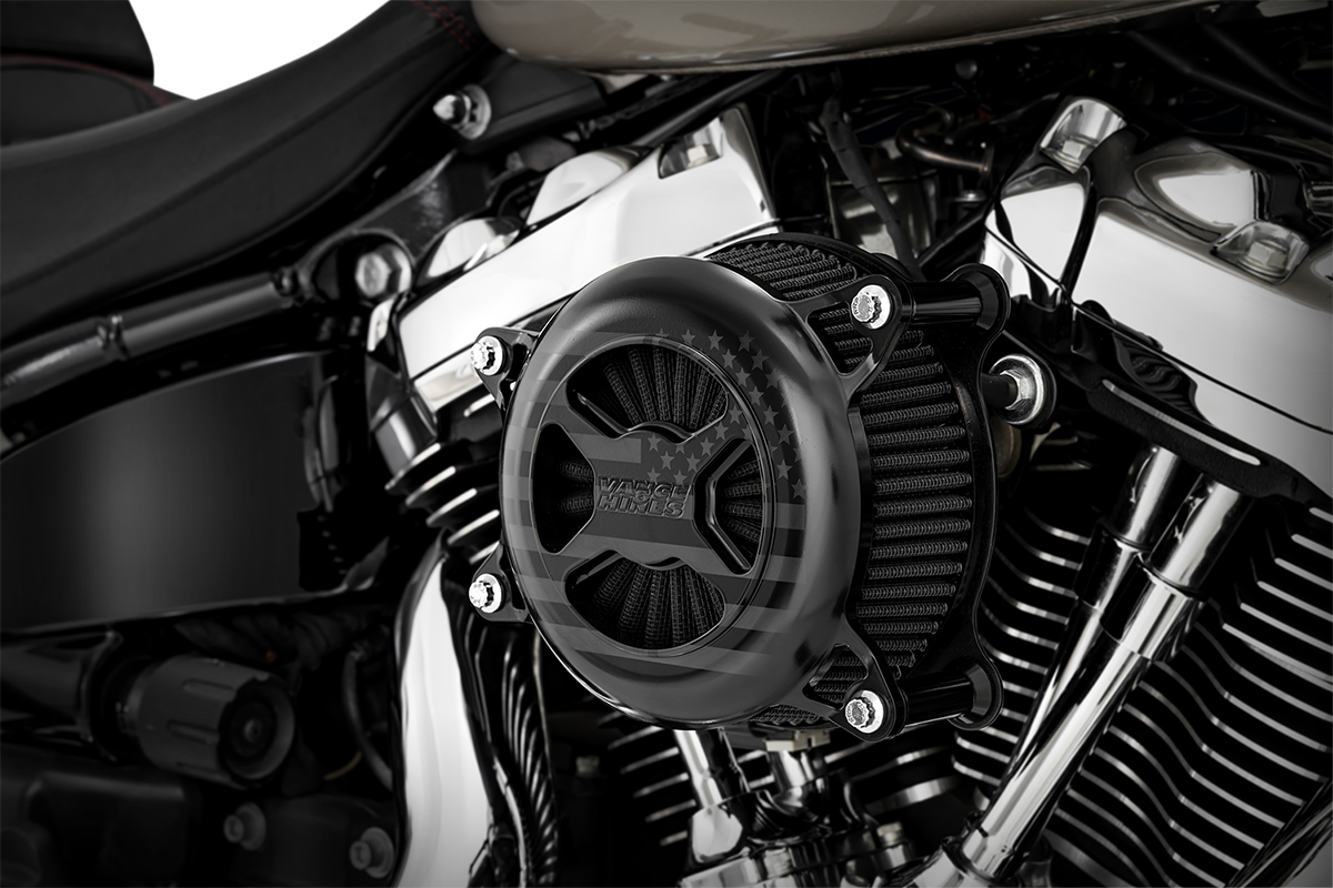 VANCE & HINES VO2 America Air Cleaner - Freedom Black