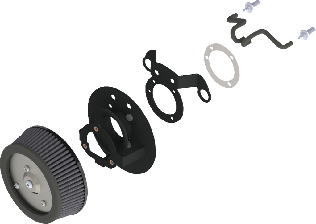 VANCE & HINES VO2 Naked Air Intake - Dyna