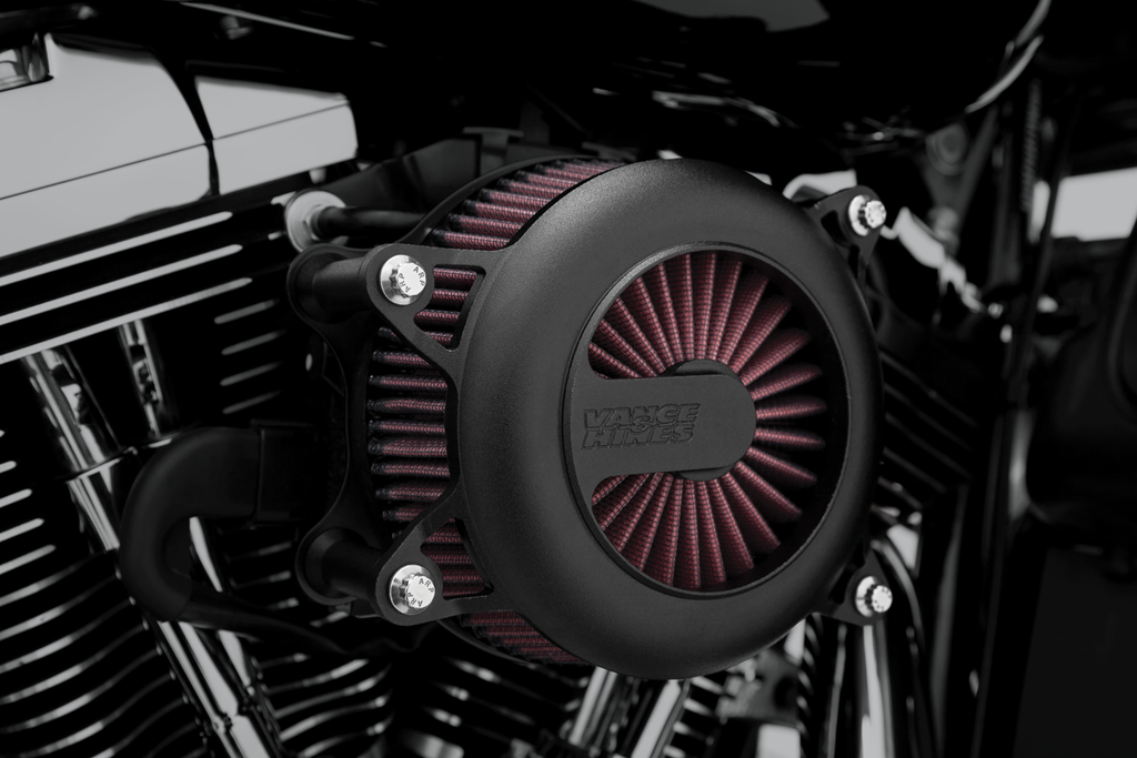 VANCE & HINES VO2 Rogue Air Intake Kit - Wrinkle Black
