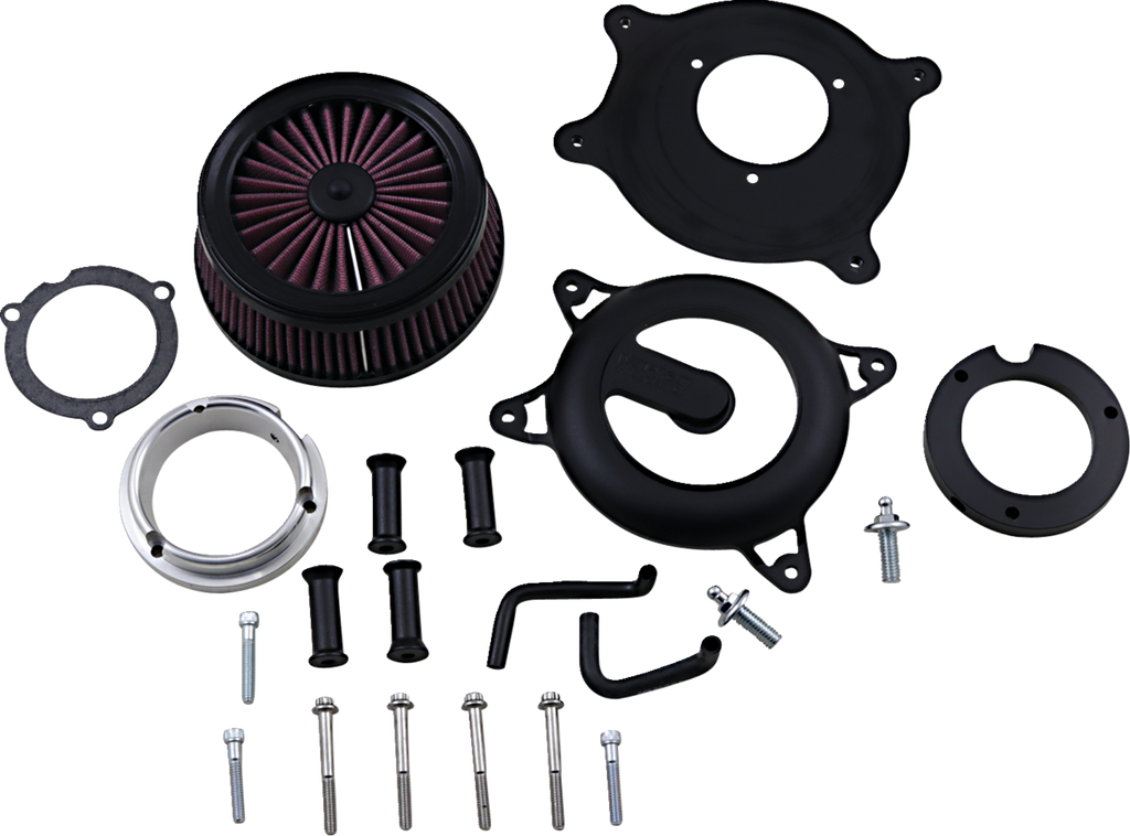 VANCE & HINES VO2 Rogue Air Intake Kit - Wrinkle Black