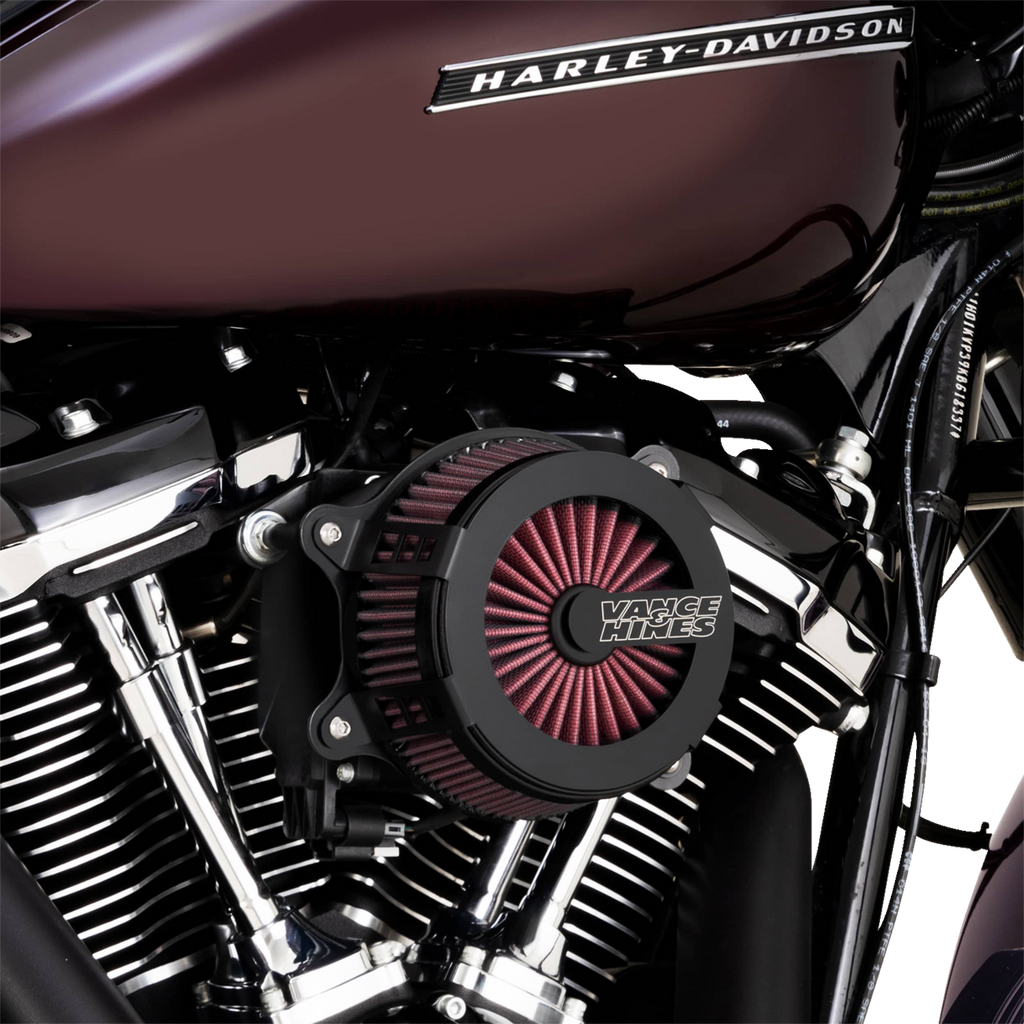 VANCE & HINES VO2 Cage Fighter Air Intake Kit - Black Contrast