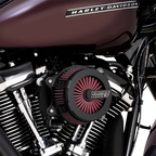 VANCE & HINES VO2 Cage Fighter Air Intake Kit - Black Contrast