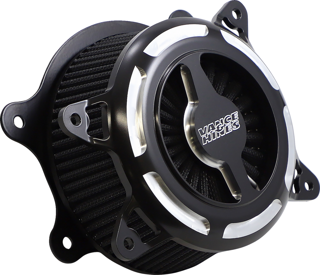 VANCE & HINES VO2 Blade Air Intake - Black Contrast