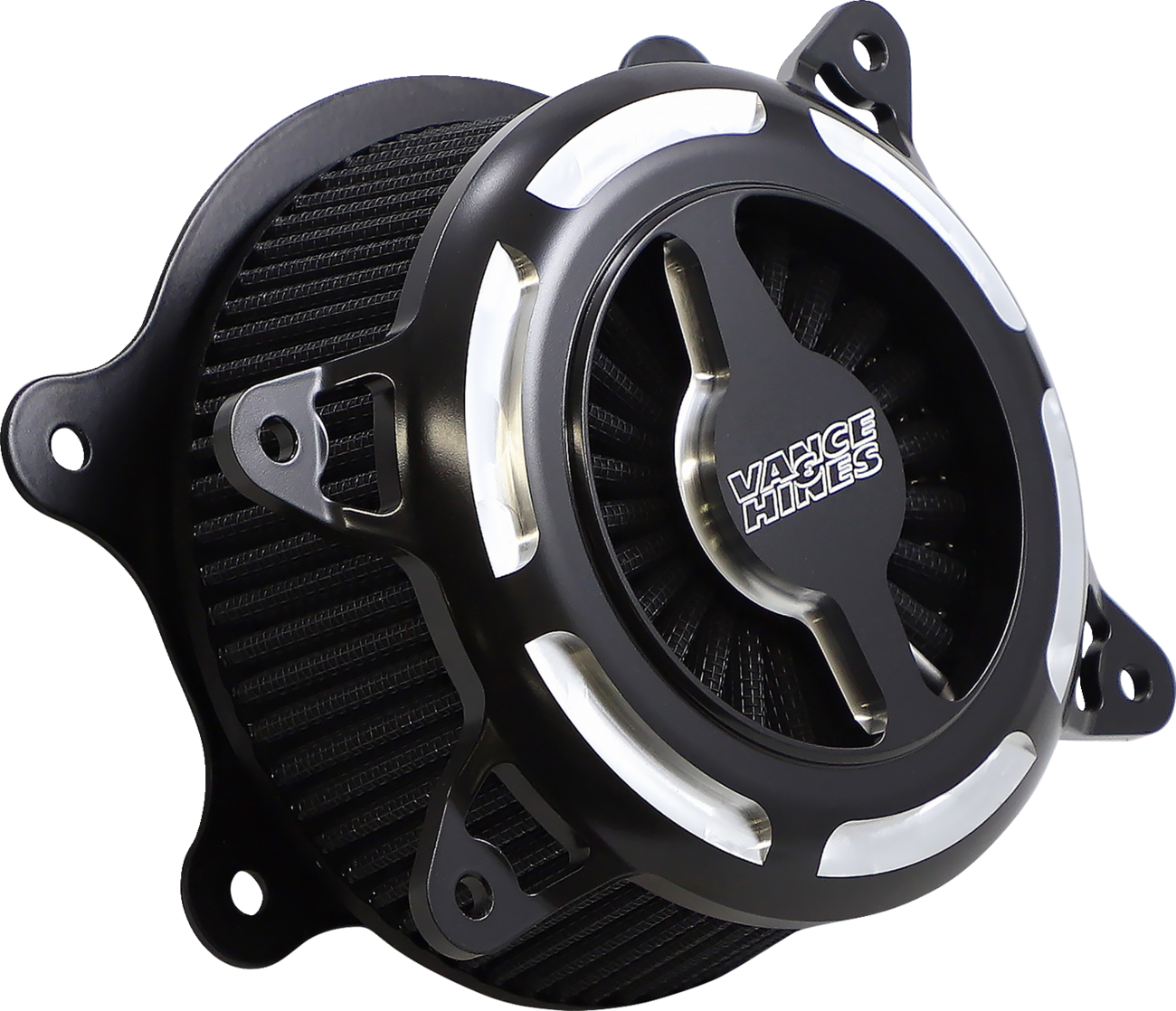 VANCE & HINES VO2 Blade Air Intake - Black Contrast