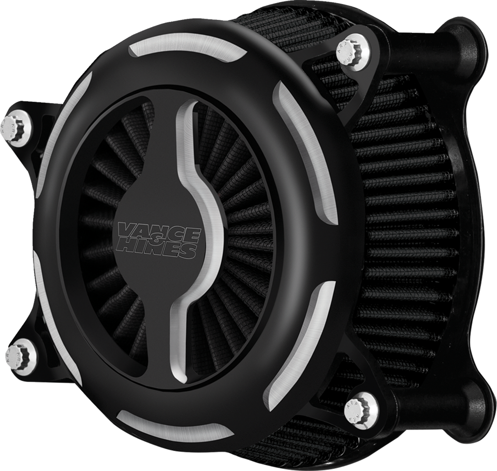 VANCE & HINES VO2 Blade Air Intake - Black Contrast