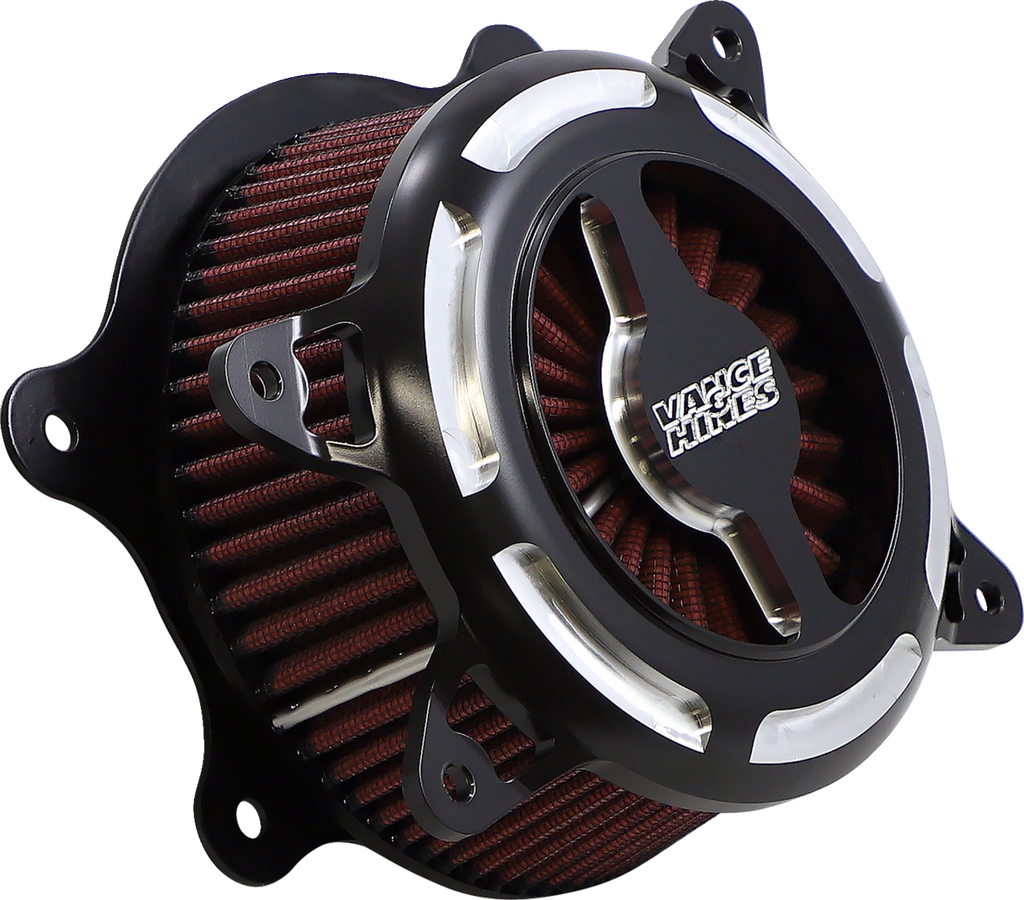 VANCE & HINES VO2 Blade Air Intake - Black Contrast