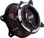 VANCE & HINES VO2 Blade Air Intake - Black Contrast