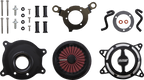 VANCE & HINES VO2 Blade Air Intake - Black Contrast