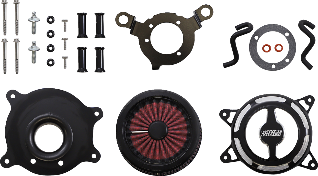 VANCE & HINES VO2 Blade Air Intake - Black Contrast