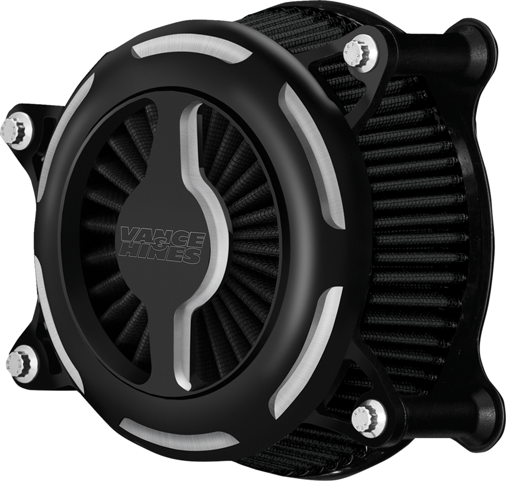 VANCE & HINES VO2 Blade Air Intake - Black Contrast