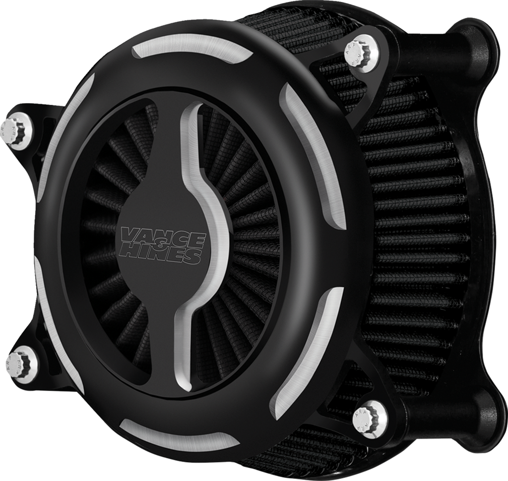 VANCE & HINES VO2 Blade Air Intake - Black Contrast