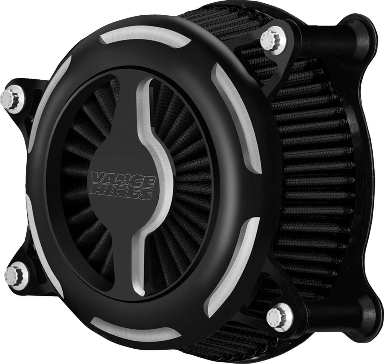 VANCE & HINES VO2 Blade Air Intake - Black Contrast