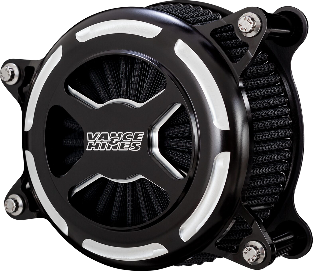 VANCE & HINES VO2 X Air Intake Kit - Black Contrast