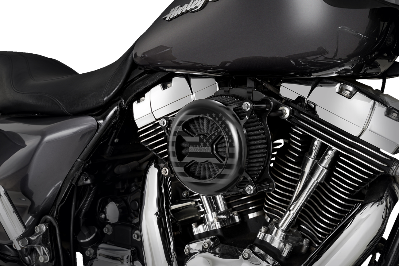VANCE & HINES VO2 America Air Intake Kit - Black - Dyna/Softail/Touring
