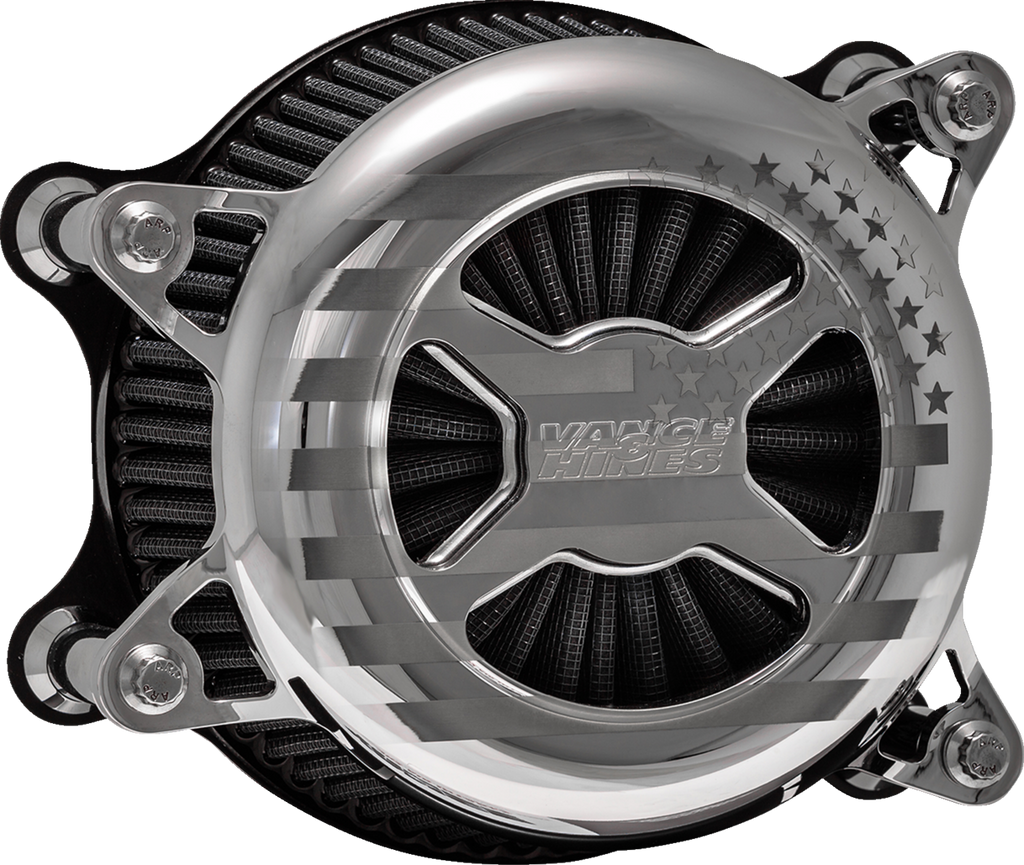 VANCE & HINES VO2 America Air Intake Kit - Chrome