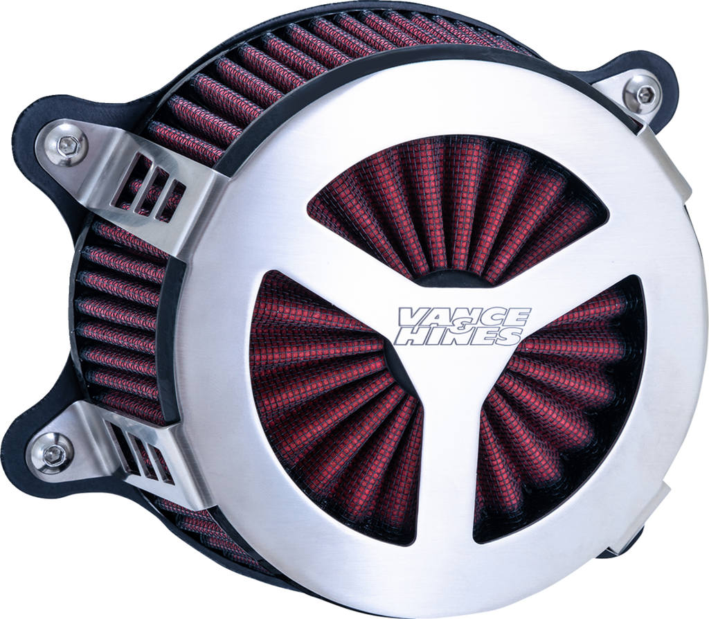 VANCE & HINES VO2 Radiant III Air Intake - Brushed