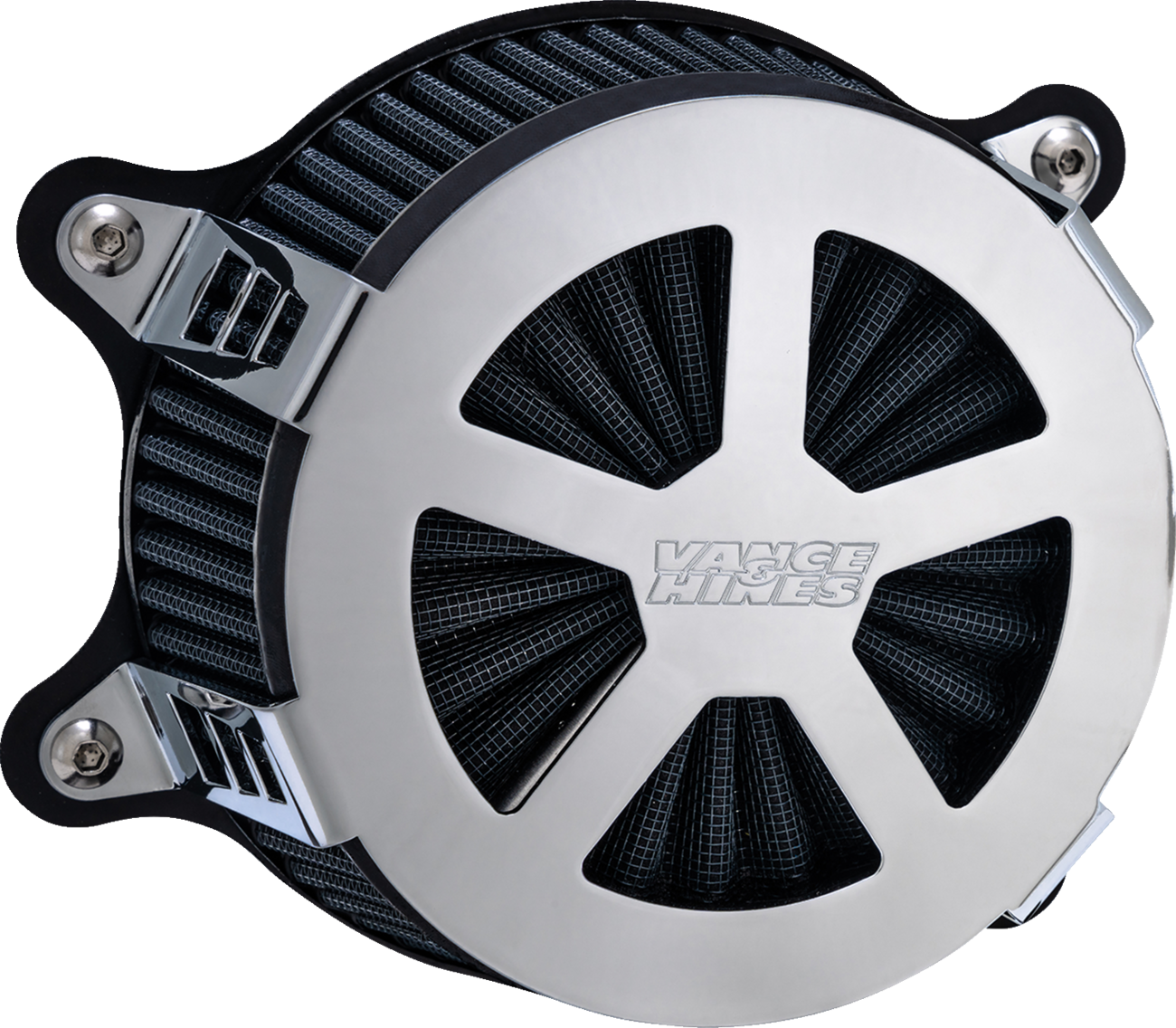 VANCE & HINES VO2 Radiant V Air Intake Kit - Chrome