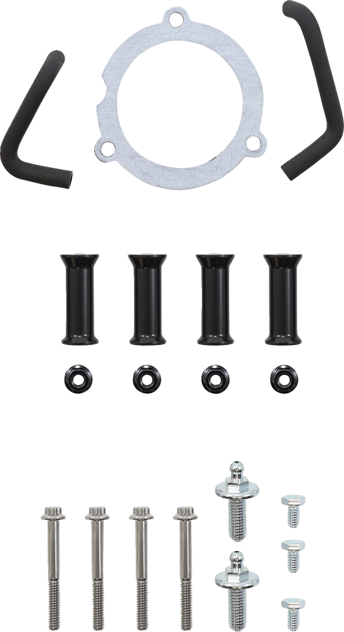 VANCE & HINES VO2 Insight Air Intake Kit - Black Contrast