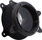 VANCE & HINES VO2 Insight Air Intake Kit - Black Wrinkle