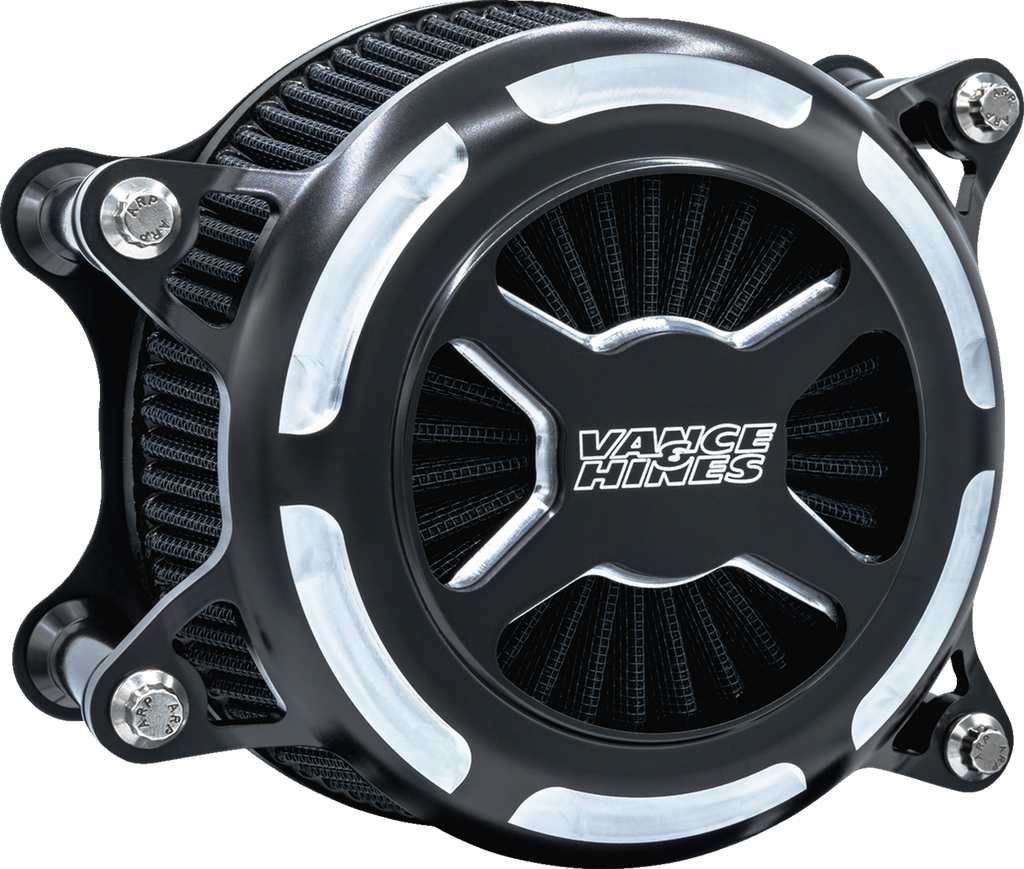 VANCE & HINES VO2 X Air Intake Kit - Black Contrast