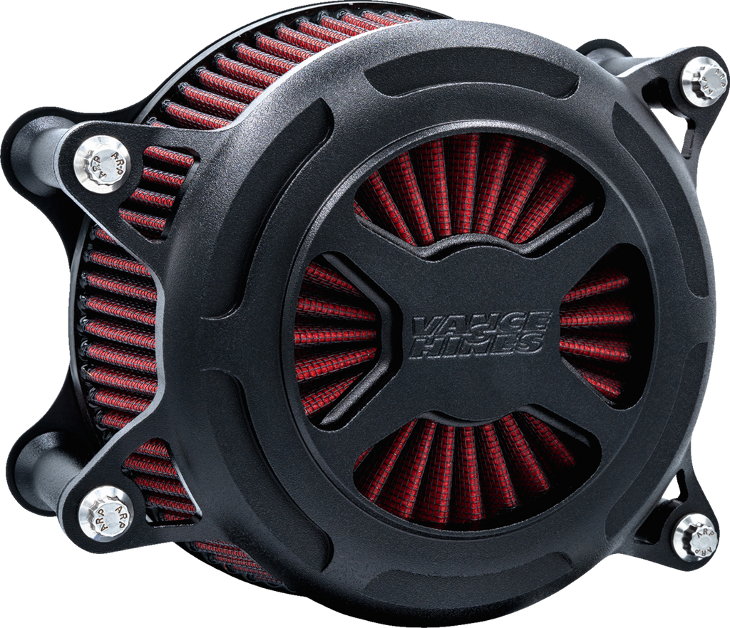 VANCE & HINES VO2 X Air Intake Kit - Black Wrinkle