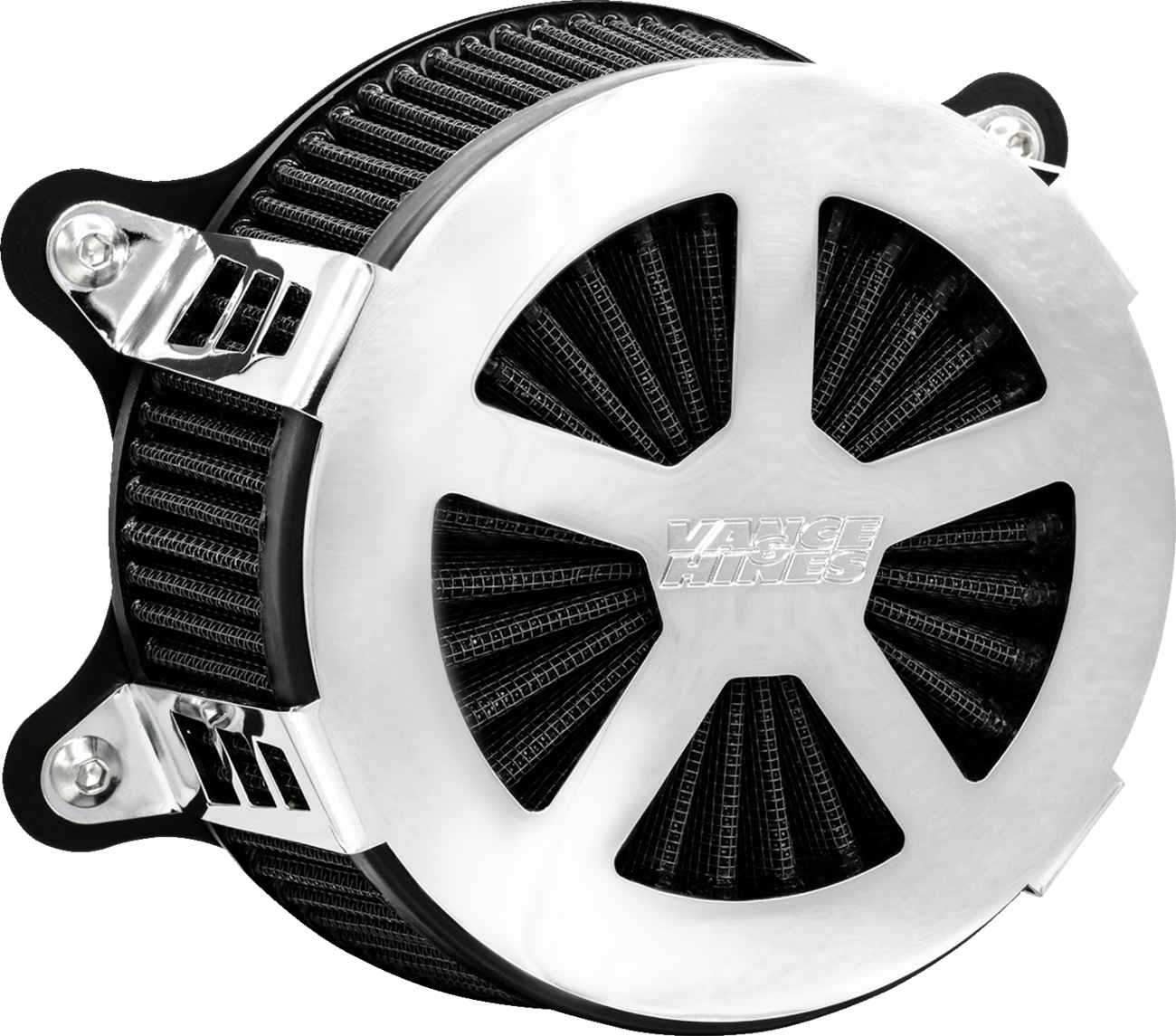 VANCE & HINES VO2 Radiant V Air Intake Kit - Chrome