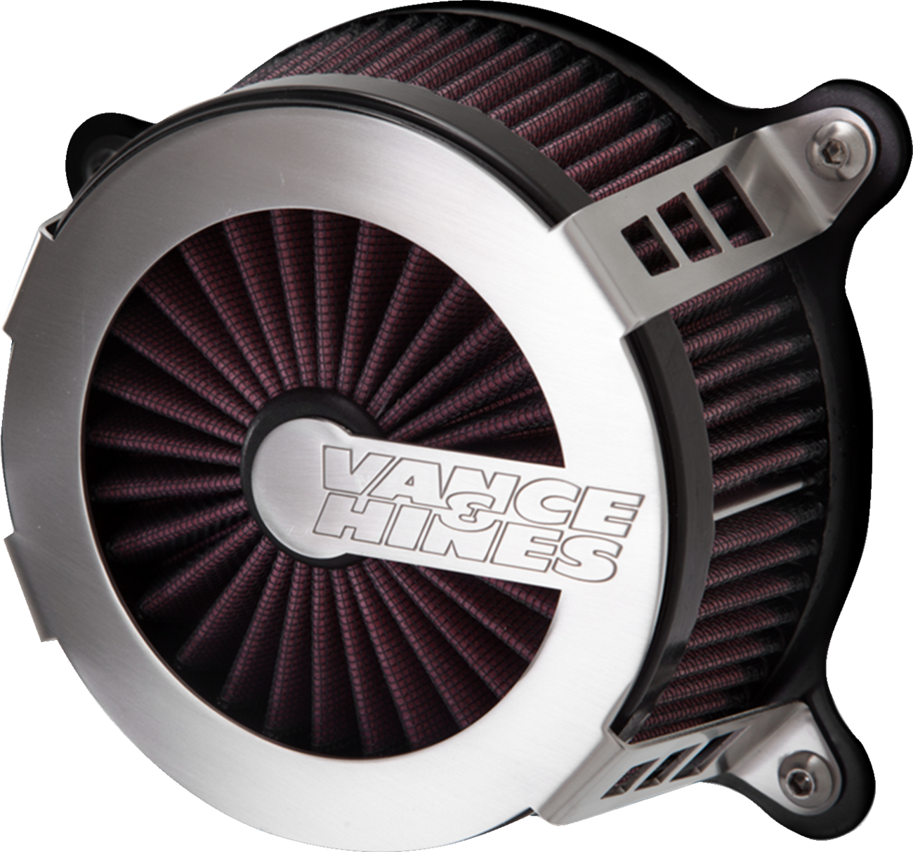 VANCE & HINES VO2 Cage Fighter Air Intake Kit - Brushed