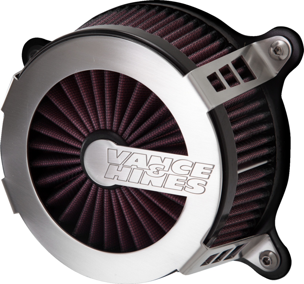 VANCE & HINES VO2 Cage Fighter Air Intake Kit - Brushed