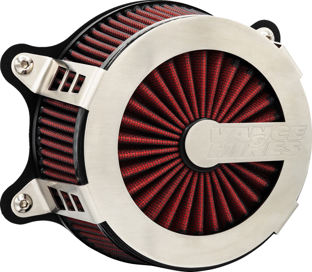 VANCE & HINES VO2 Cage Fighter Air Intake Kit - Brushed