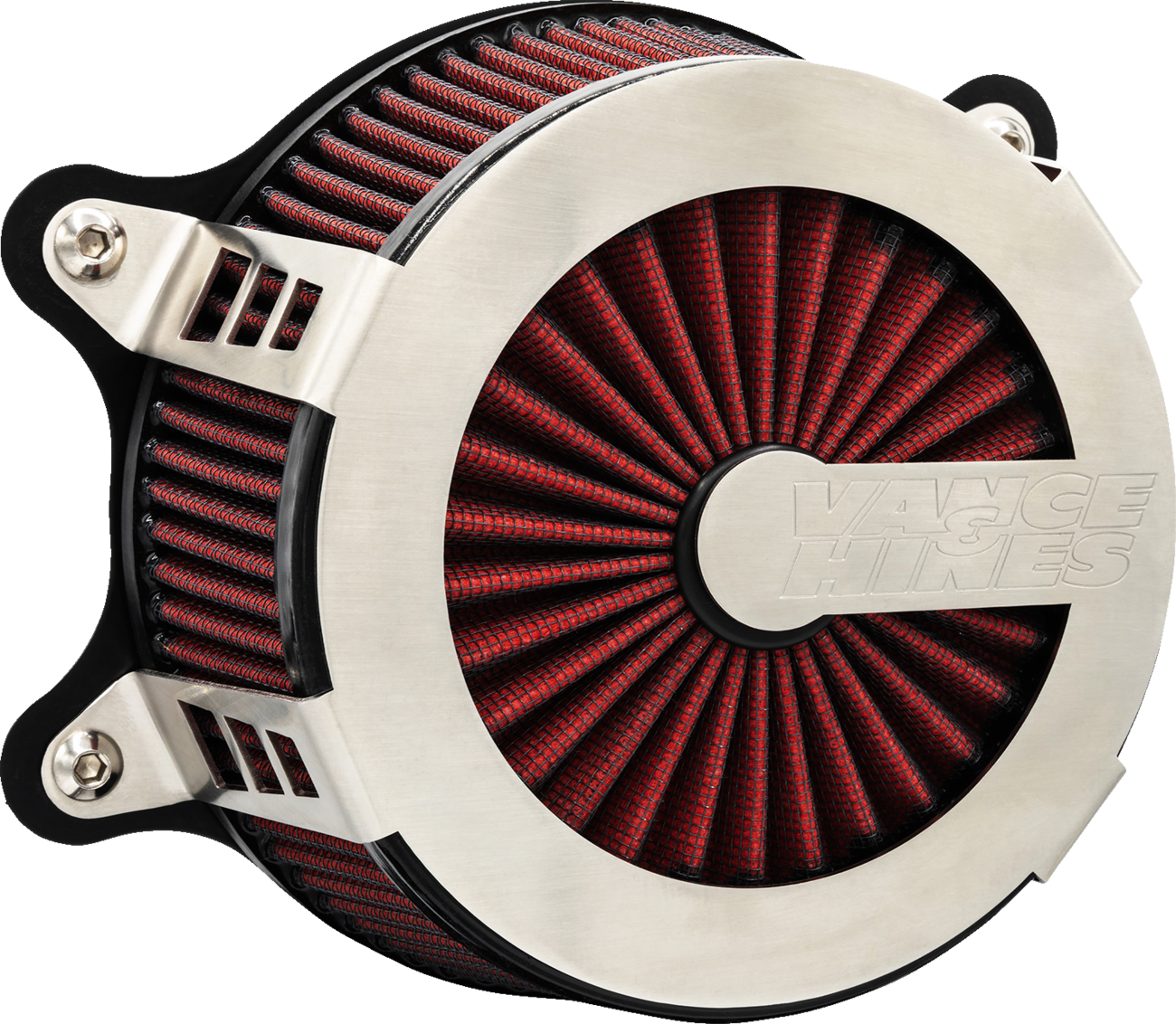 VANCE & HINES VO2 Cage Fighter Air Intake Kit - Brushed