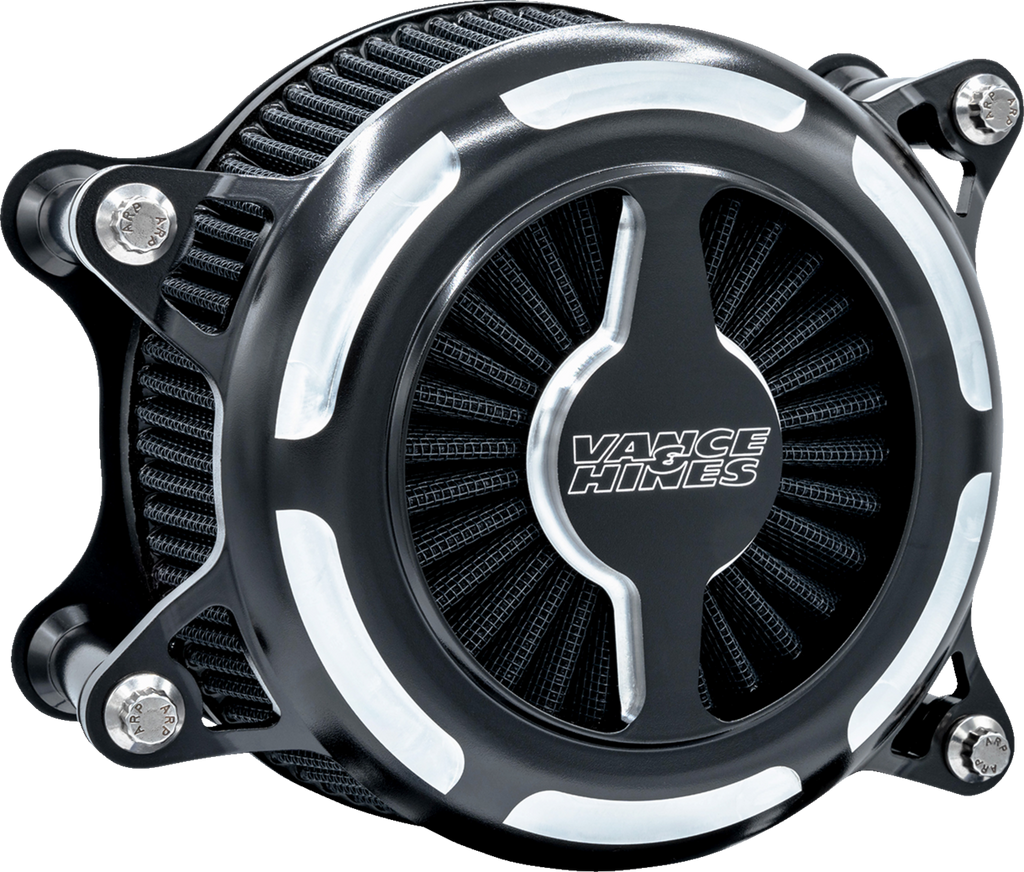 VANCE & HINES VO2 Blade Air Intake - Black Contrast