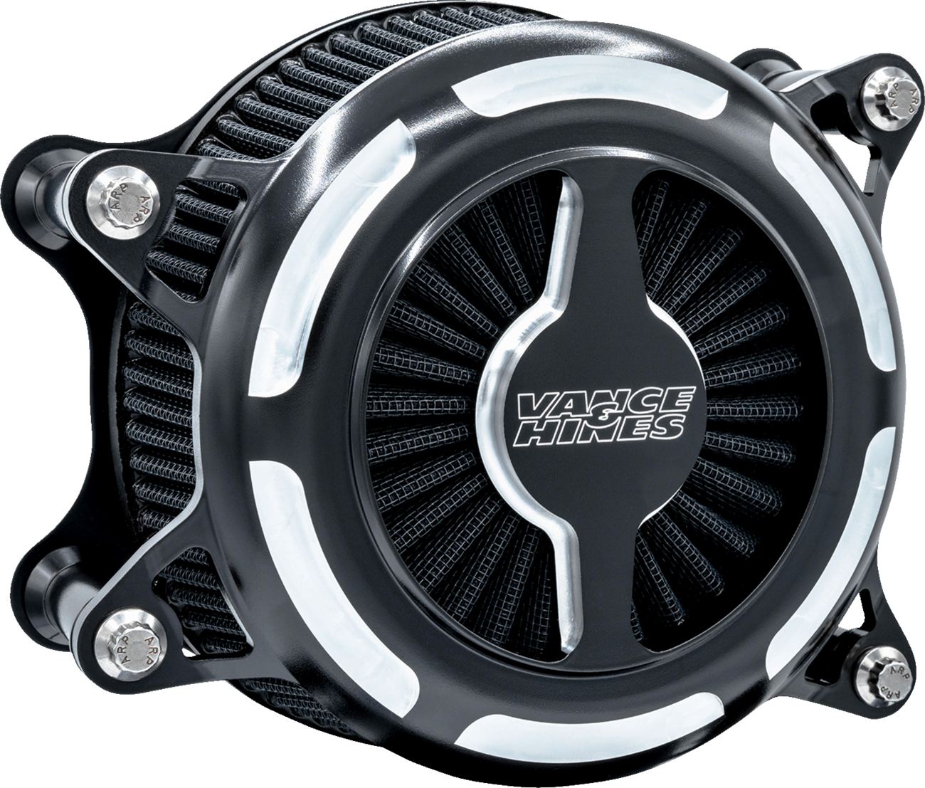 VANCE & HINES VO2 Blade Air Intake - Black Contrast