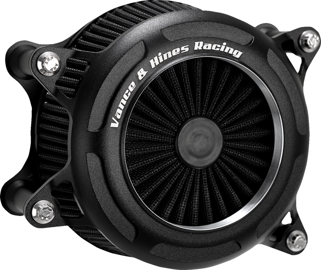 VANCE & HINES V02 Onyx Air Intake Kit - Black