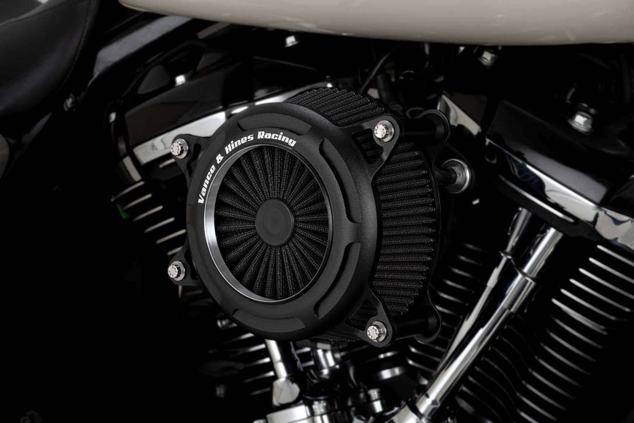 VANCE & HINES V02 Onyx Air Intake Kit - Black