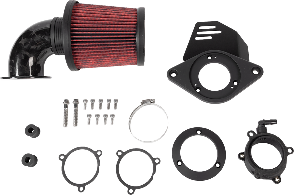 VANCE & HINES VO2 Falcon XL Air Intake Kit - Forged Carbon Fiber