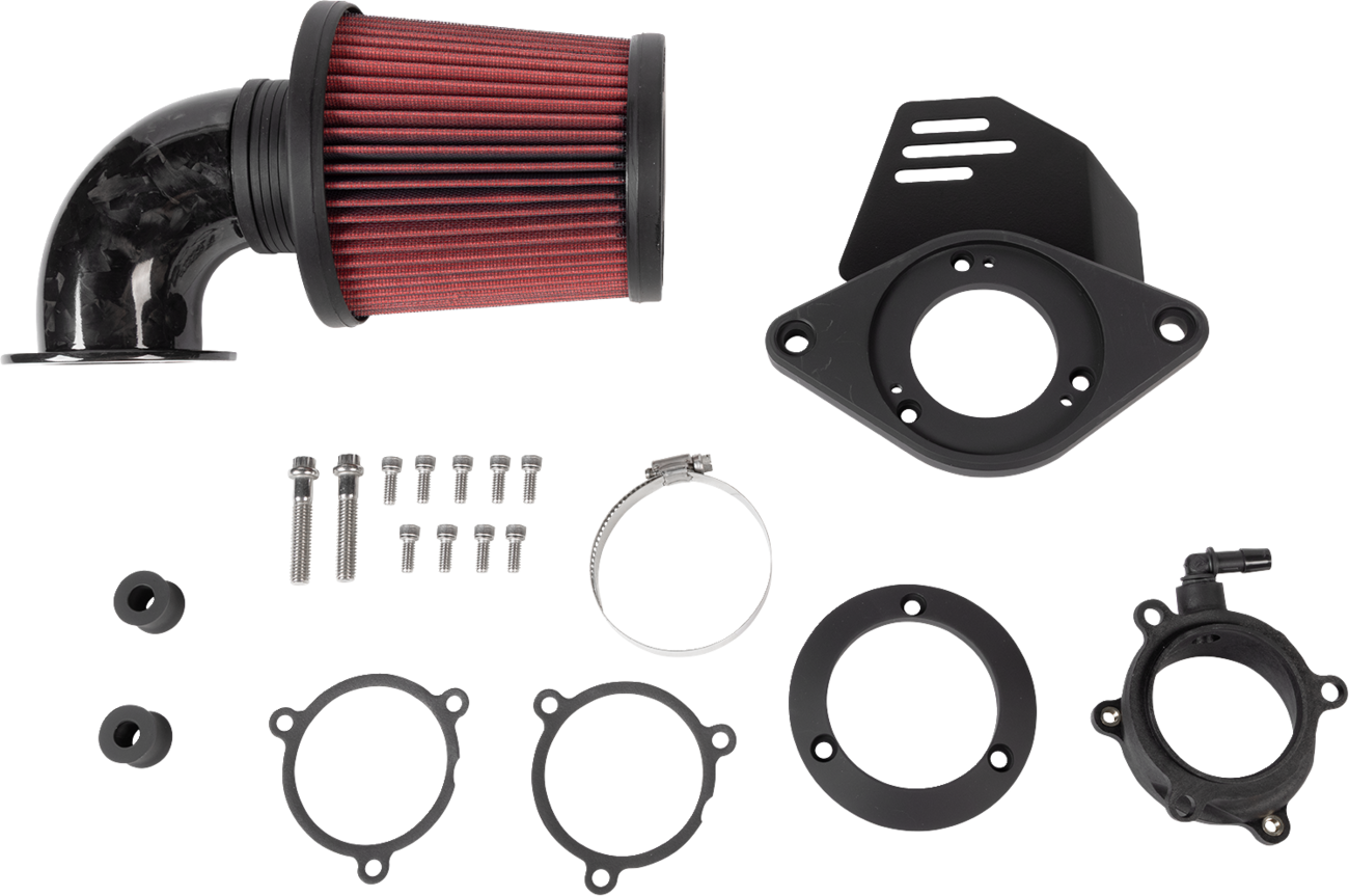 VANCE & HINES VO2 Falcon XL Air Intake Kit - Forged Carbon Fiber