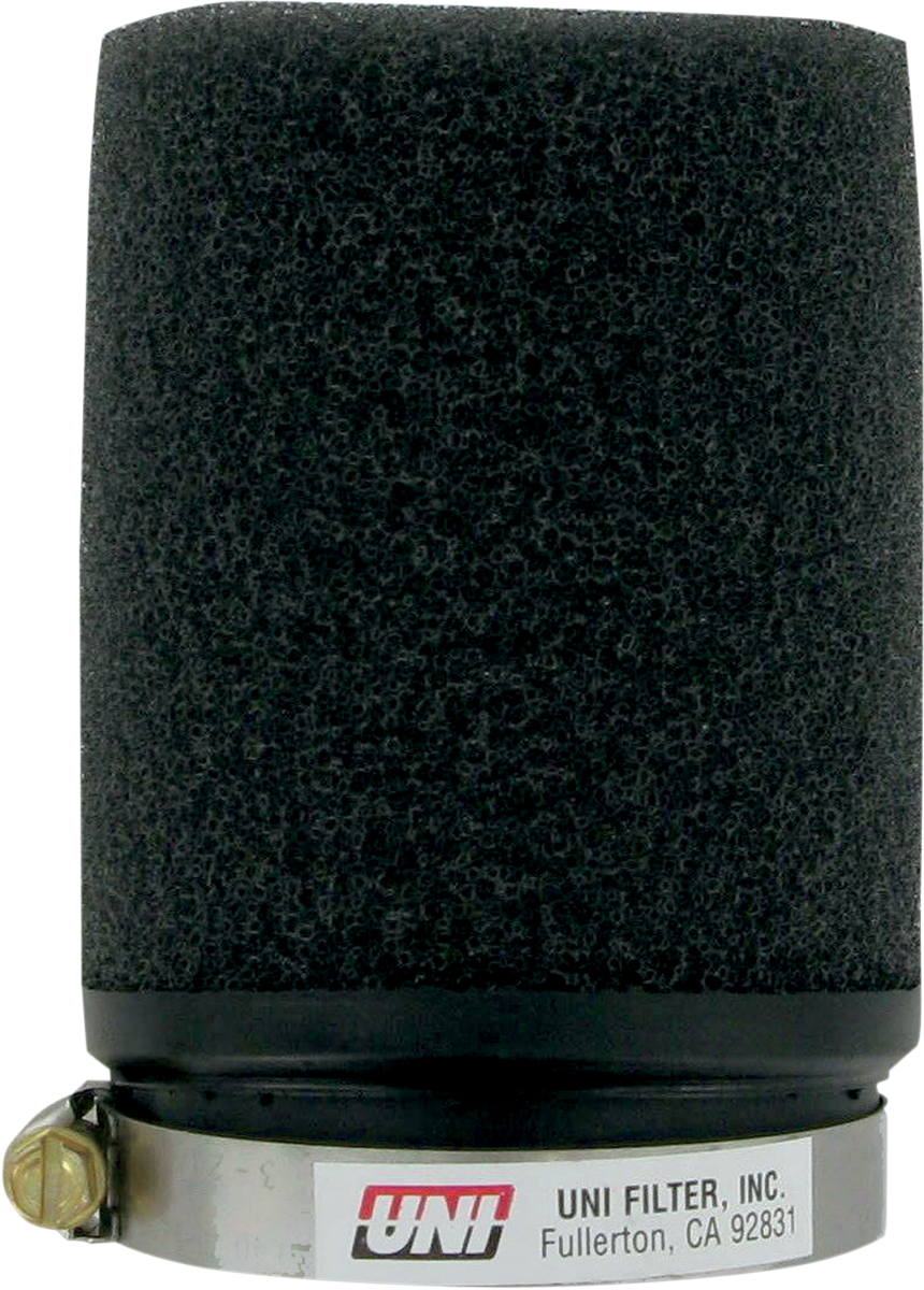 UNI FILTER Snowmobile Pod Air Filter - Straight - 2-1/2" ID