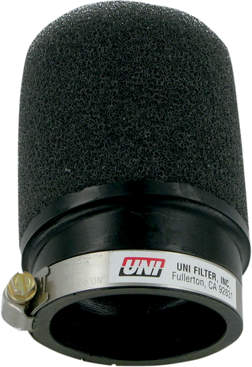 UNI FILTER Snowmobile Pod Air Filter - Angled - 2-1/2" ID