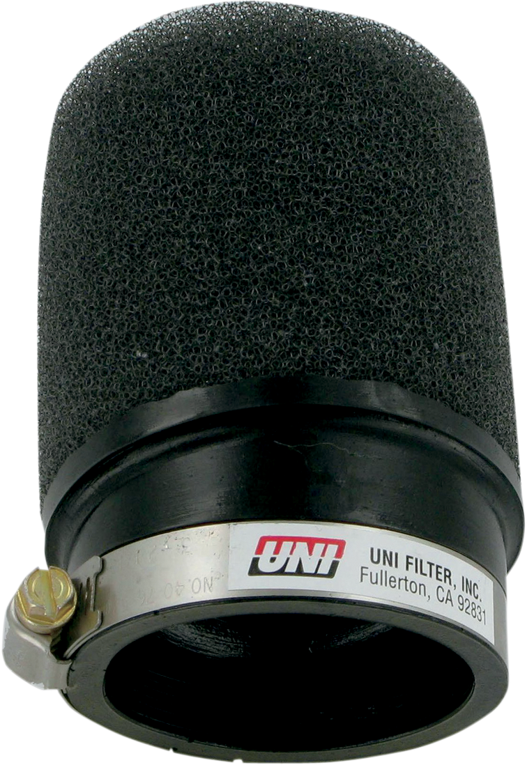 UNI FILTER Snowmobile Pod Air Filter - Angled - 2-1/2" ID