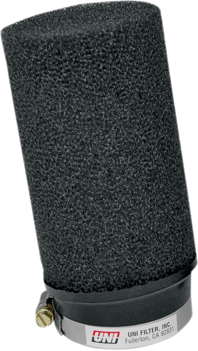 UNI FILTER Snowmobile Pod Air Filter - Angled - 2-1/2" ID