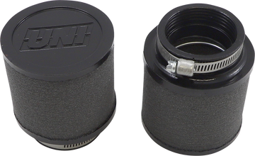 UNI FILTER High-Flow Street Bike Air Filters - Universal - 1-5/8" - 1-3/4" ID
