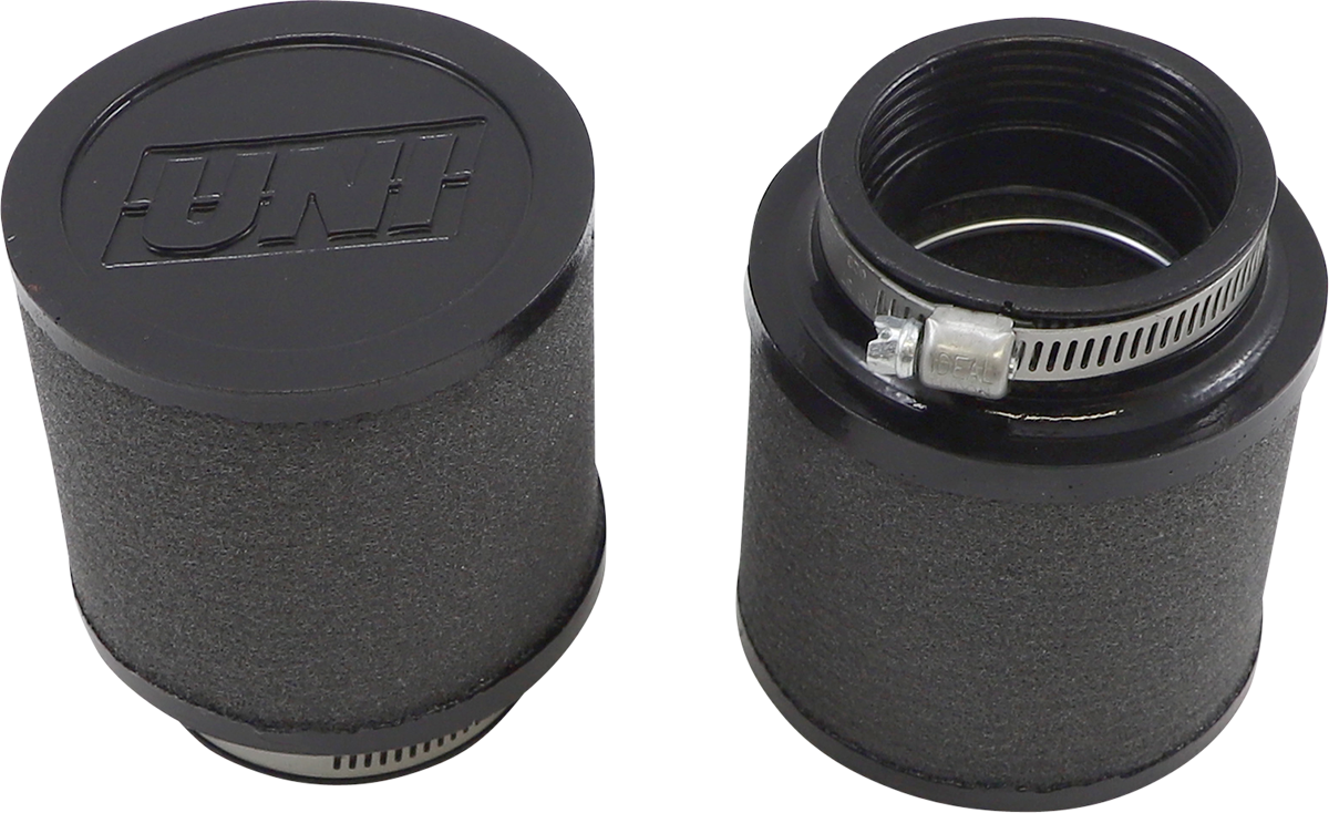 UNI FILTER High-Flow Street Bike Air Filters - Universal - 1-5/8" - 1-3/4" ID