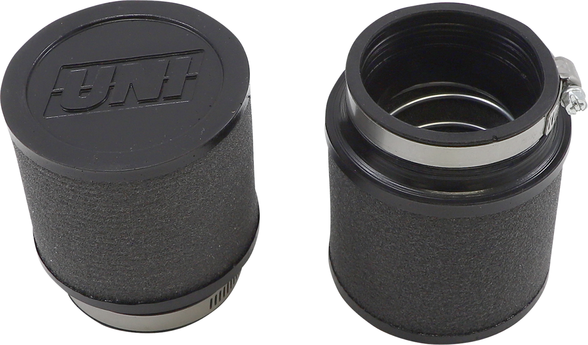 UNI FILTER High-Flow Street Bike Air Filters - Universal - 1-7/8" - 2-1/16" ID
