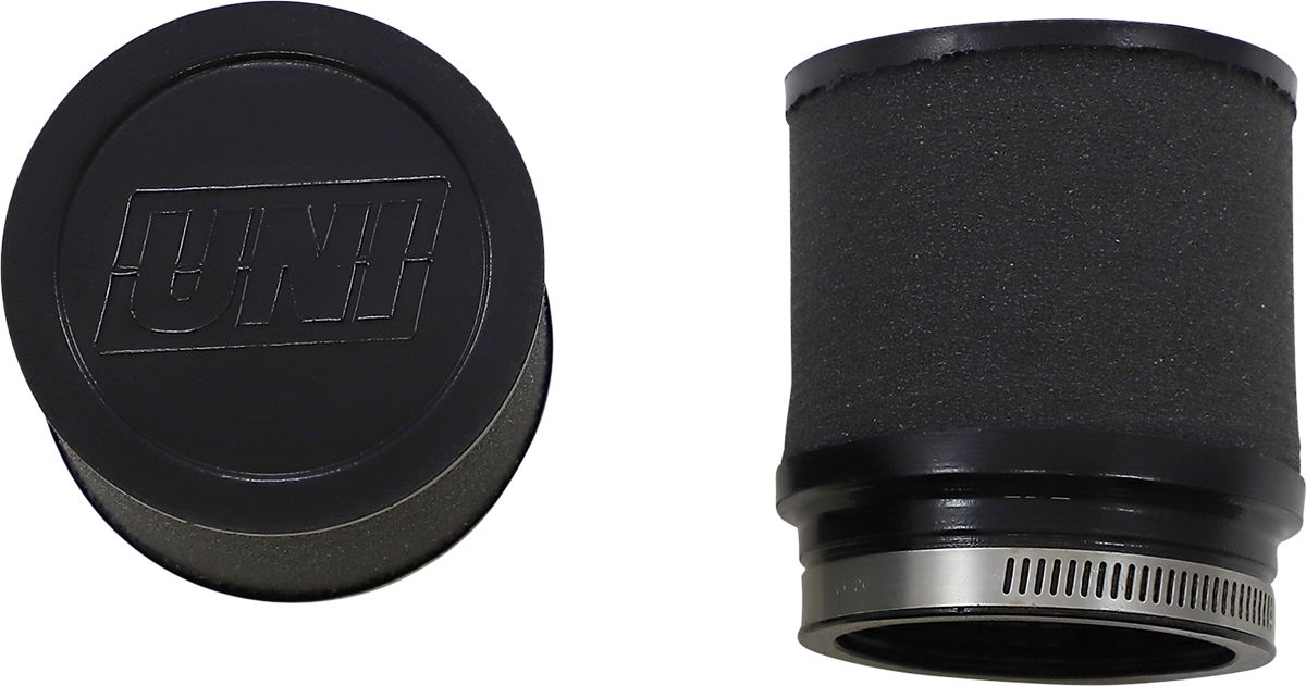 UNI FILTER High-Flow Street Bike Air Filters - Universal - 2-1/8" - 2-1/4" ID