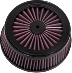 VANCE & HINES Replacement VO2 Air Filter - Black