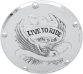 Drag Specialties Derby Cover Ltr 5-H - Chrome