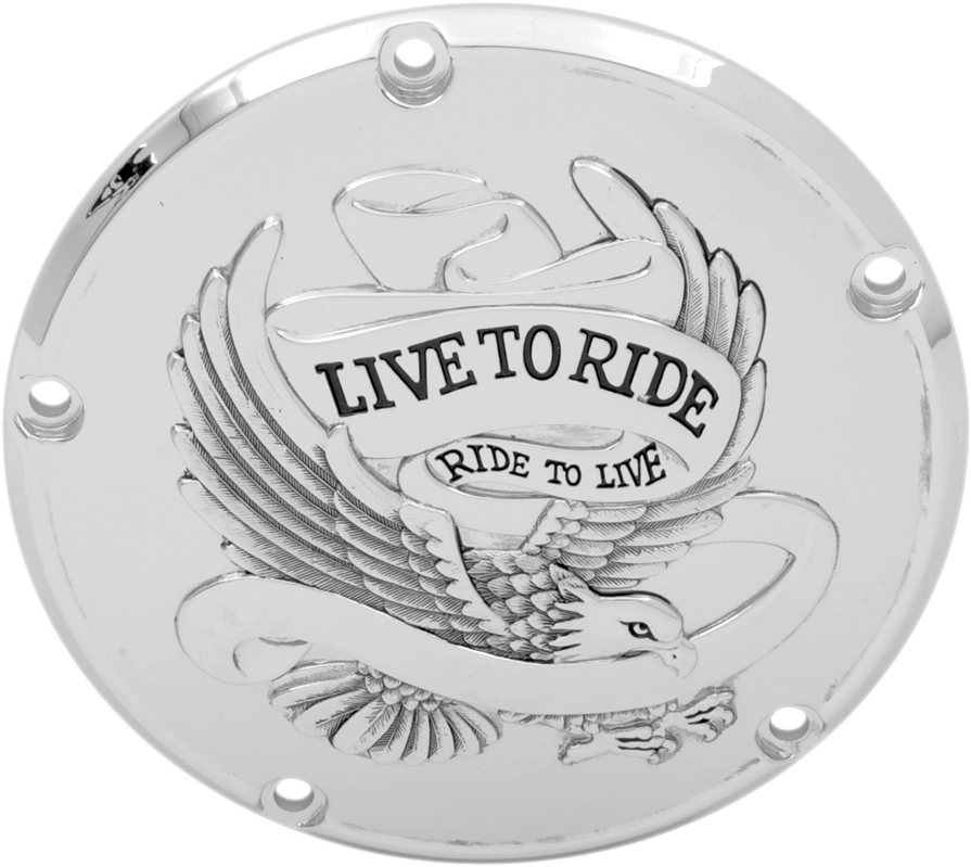 Drag Specialties Derby Cover Ltr 5-H - Chrome